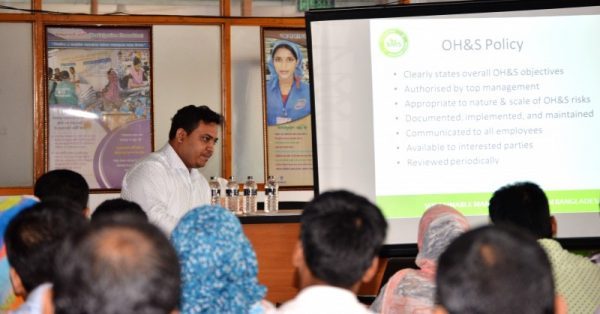 Foundation to OHSAS 18001:2007 Training Held at Narayangonj