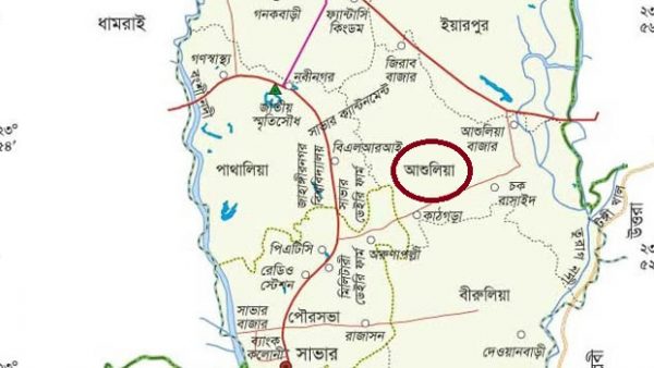 আশুলিয়ায় বেতন-বোনাসের দাবীতে গার্মেন্টস শ্রমিকদের মানববন্ধন