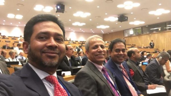 BGMEA leaders attend launching of Global Deal