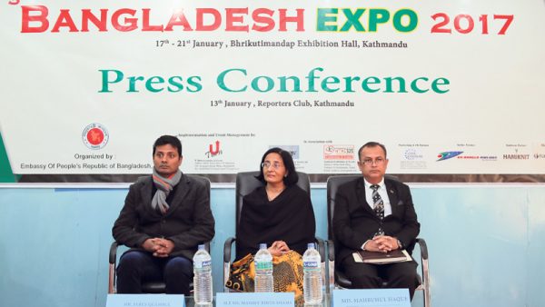 Nepal-Bangladesh Expo from Tuesday