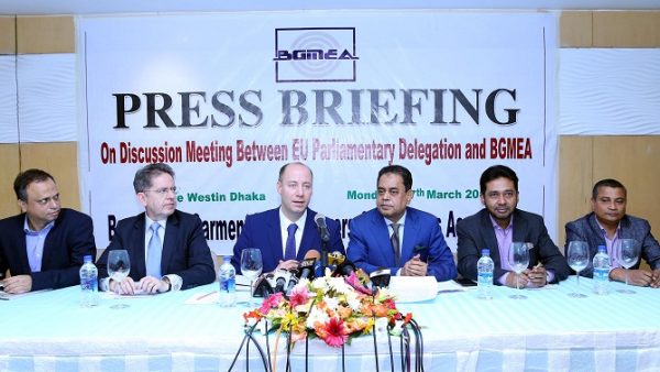 Delegation of EU Parliament Members Attend BGMEA’s Luncheon Meeting