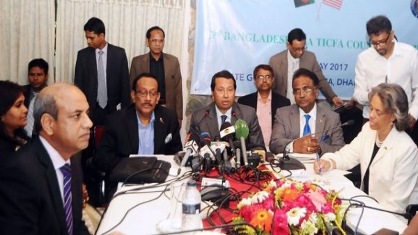 টিফকা বৈঠকে জিএসপি নিয়ে আলাপ হয়নি