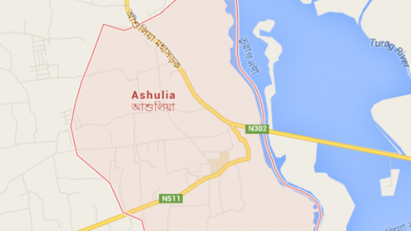 পোশাক কারখানায় অগ্নিকান্ড, ইপিজেড-আশুলিয়া-টঙ্গী সড়কে যান চলাচল বন্ধ
