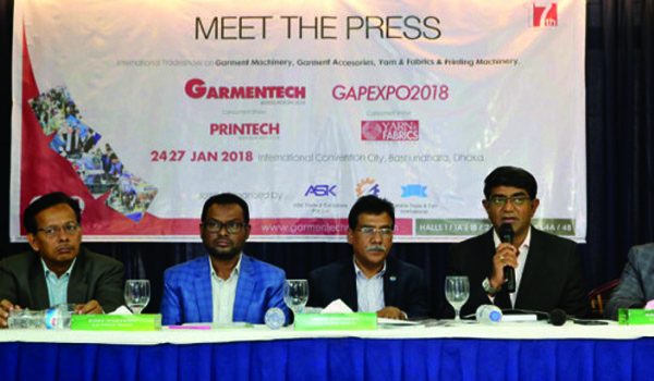 Over 450 companies to exhibit at Garmentech 2018