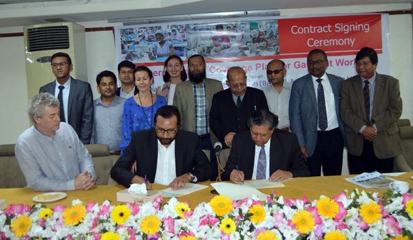 Universal Health Coverage plan Project launched for 800 RMG workers