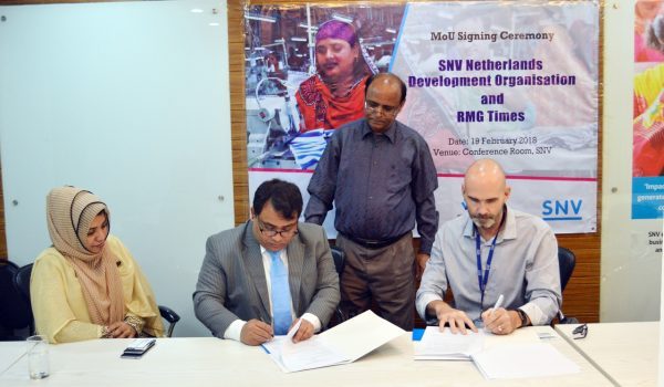 RMG Times and SNV join hands to promote Bangladesh RMG sector