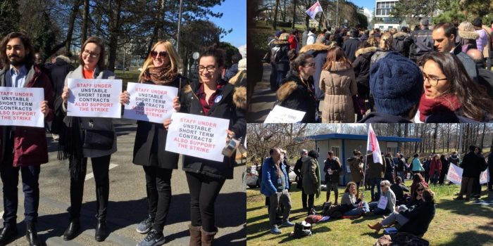 ITUC Backs ILO and UN Staff Strike Over Unilateral Pay Cuts
