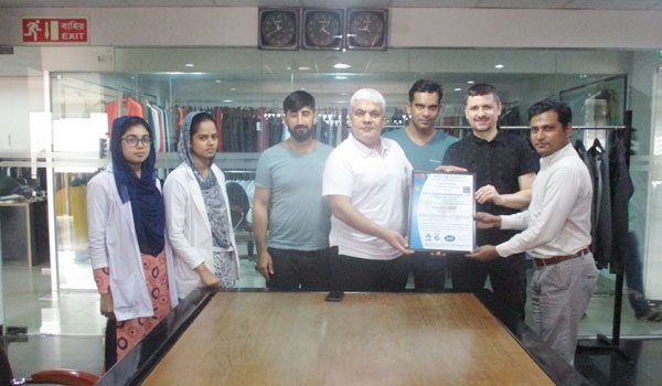 TEB Fashion International Ltd. gets ISO 9001 & ISO 14001 Certifications