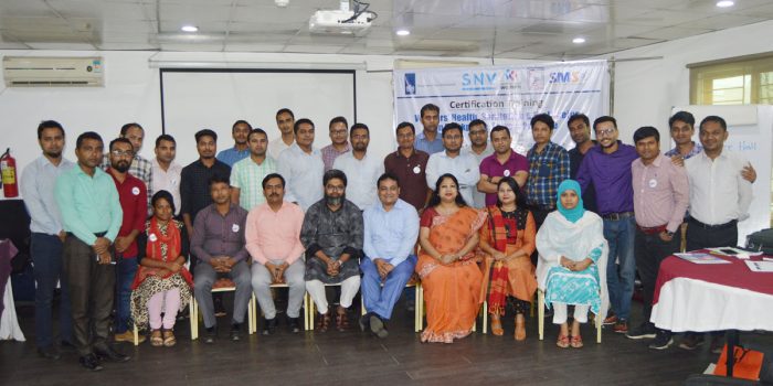 Training on Workers’ Health, Sanitation & Wellbeing’ held