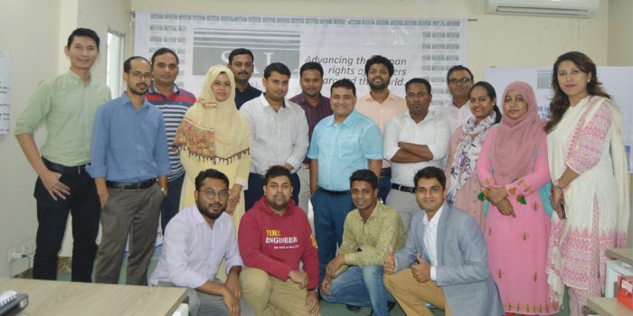 SA8000 Introduction and Basic Auditor Training Course held in Dhaka