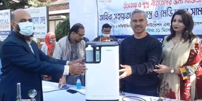 বিজিএমইএ‘র উদ্যোগে পঞ্চগড়ে অর্থিক সহায়তা ও শীতবস্ত্র বিতরণ
