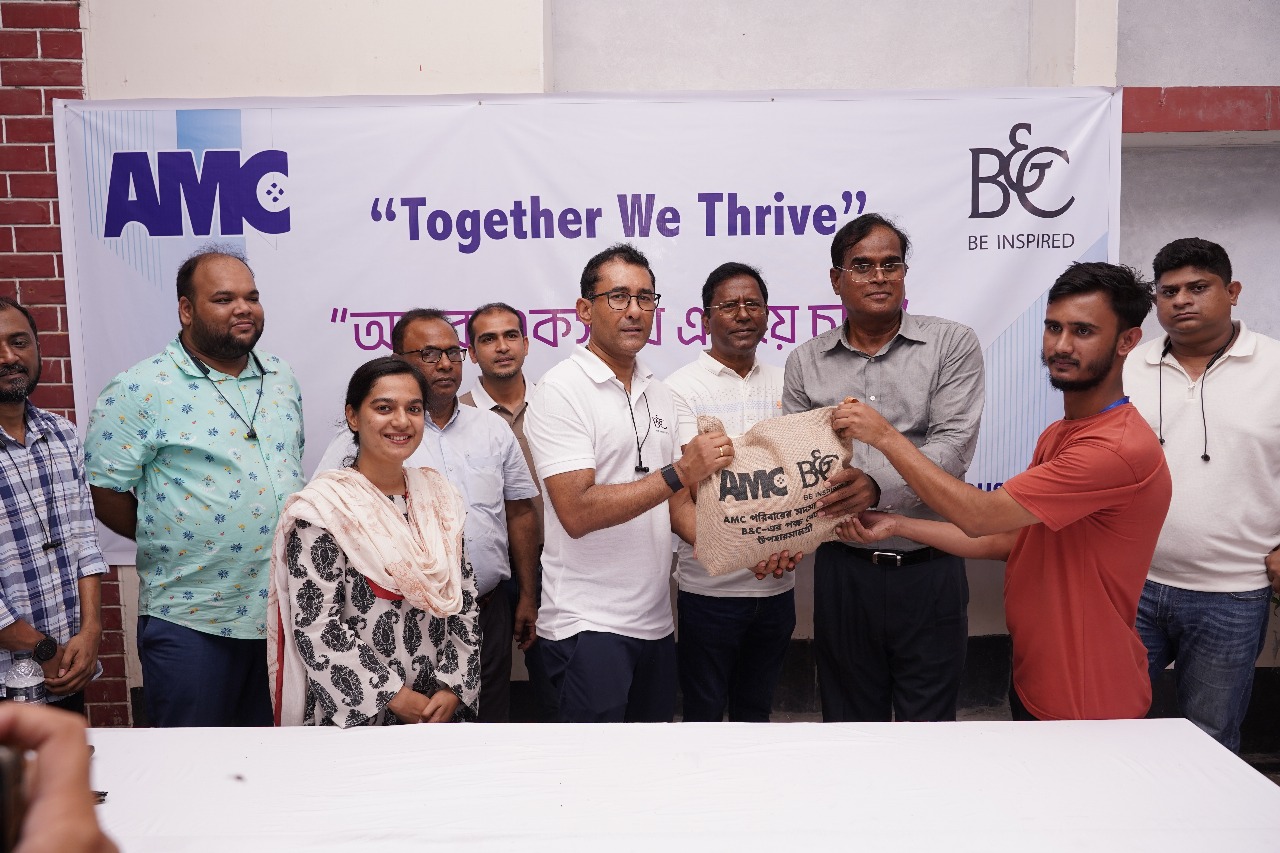 The Cotton Group and SP Group Support Workers with Free Grocery Bags and School Development for Better Education