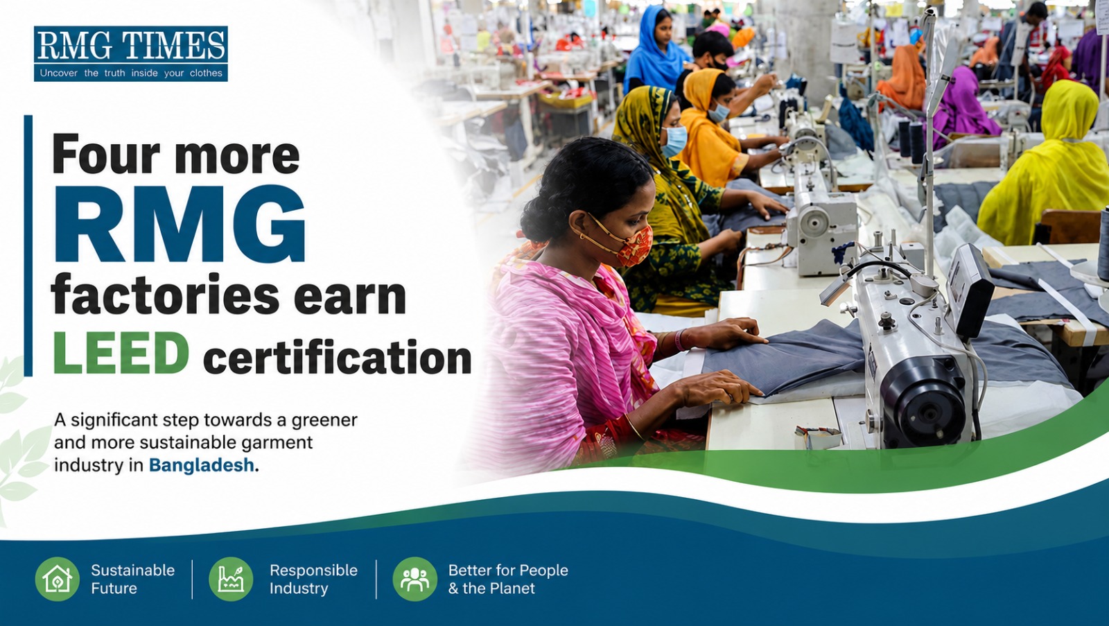 Four more RMG factories earn LEED certification